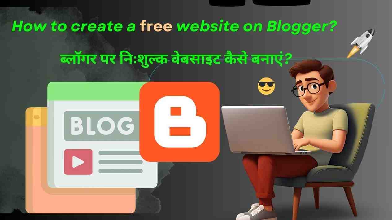How to create a free website on Blogger